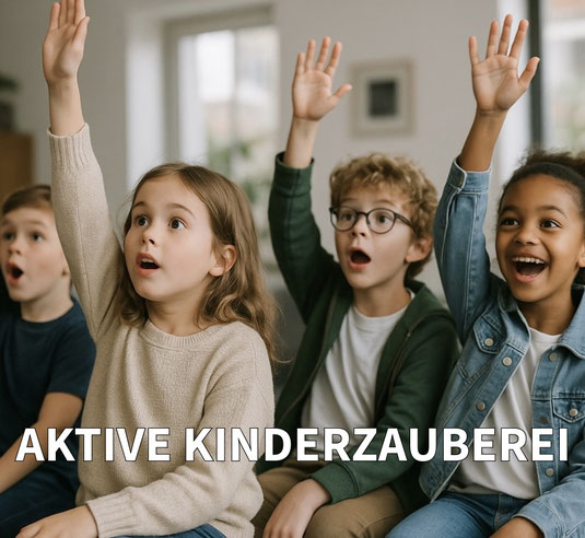 Buchen Sie für Ihr Kind eine Zaubershow. Jeff de Fire Zauberer Kiel