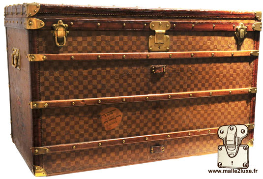 Malle courrier haute louis vuitton damier tropicale louis vuitton