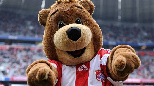 Maskottchen unserer Bayern „Berni“