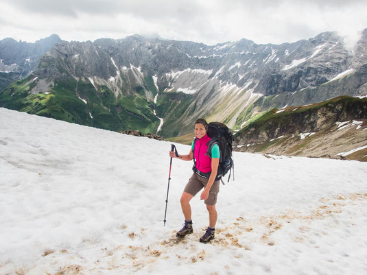 Großes Altschneefeld am Laufbacher Eck