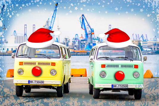 VW Bulli T2 Oldie Tour Hamburg Stadtrundfahrt