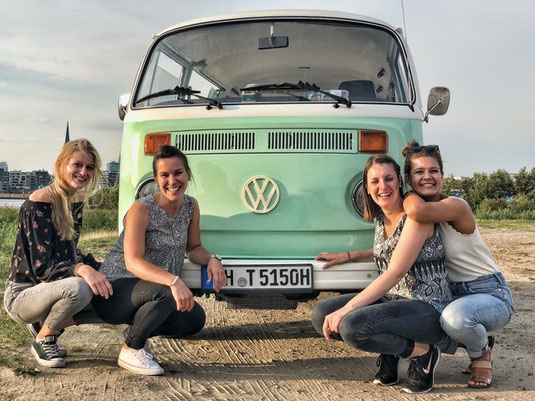 VW Bulli T2 Oldie Tour Hamburg Junggesellenabschied