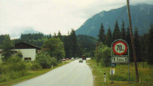 Richtung Achensee