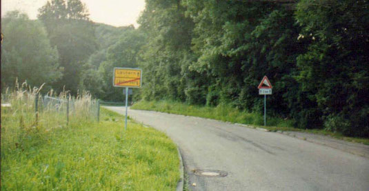 Aufstieg nach Lauterburg 18% Blick zurück