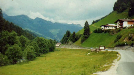 Auffahrt zum Gerlospass