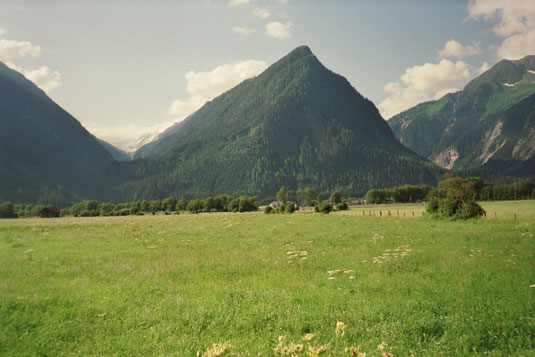 Blick vom Salzachtal zur Venedigergruppe