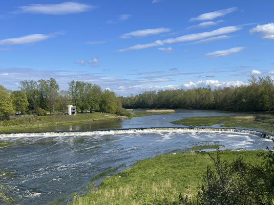 Der breiteste Wasserfall Europas.
