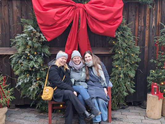 Besuch von Jule aus Estland zur Weihnachtszeit. (Foto: Privat)