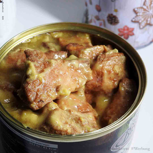 DosenBistro Thai Chicken Curry mit Reis, Bambussprossen und Sojasprossen