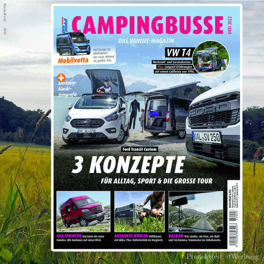 Promobil Campingbusse : das Vanlife-Magazin ; Heft 3 2022 ; ISSN: 0935-834X