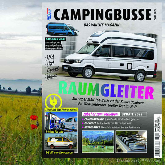Promobil Campingbusse : das Vanlife-Magazin ; Heft 2 2022 ; ISSN: 0935-834X