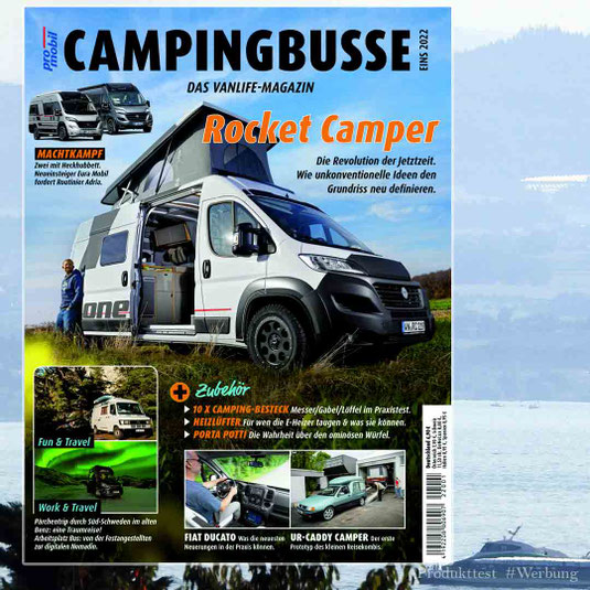 Promobil Campingbusse : das Vanlife-Magazin ; Heft 1 2022 ; ISSN: 0935-834X