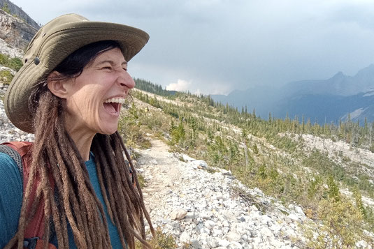 Wanderung Yoho Nationalpark, Bären in Kanada, Bär-Konfrontation, SquirrelSarah