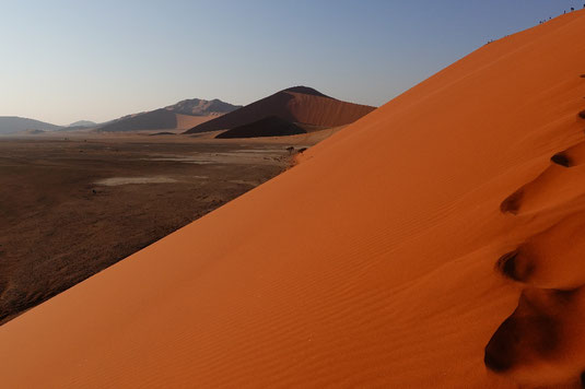 Dune 45, Namib-Naukluft Nationalpark, Sanddünen Namibia, Dünen Wandern, Afrika
