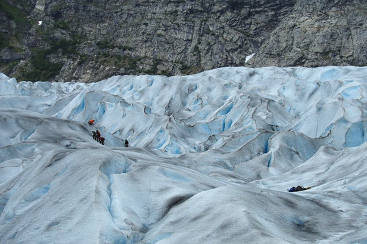 Jostedalsbreen Gletscher, Gletscherwanderung, geführte Tour, Norwegen, Südnorwegen, Outdoor, Nigardsbreen