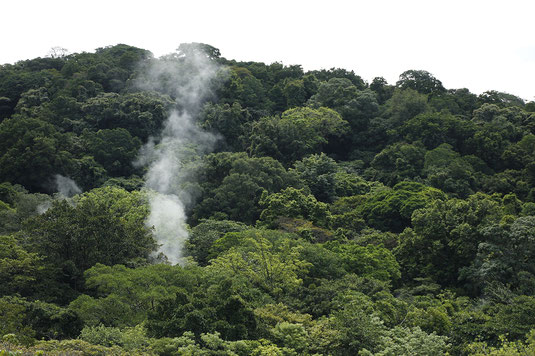 Fumarolen, Costa Rica, Vulkan, Nationalpark, Rincon de la Vieja