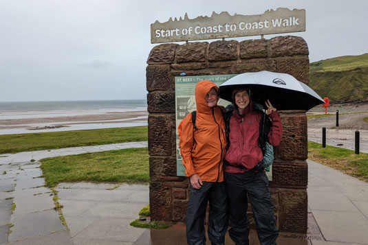 St. Bees, Coast to Coast hike, through-hike, England, UK