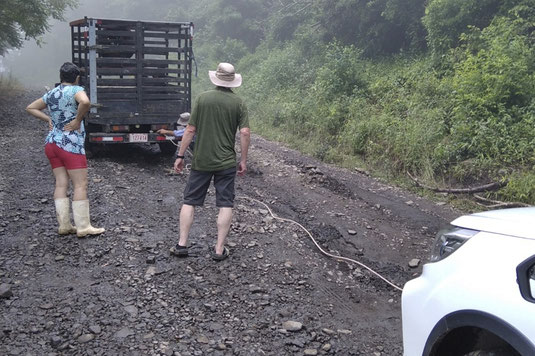 Costa Rica, Ticos, Hilfe, Roadtrip, Panne