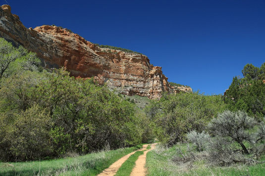 Canyon Medicine Lodge State Park Wyoming, Hitze, Sonnencreme, Camping Fail, Camping am Limit, zelten