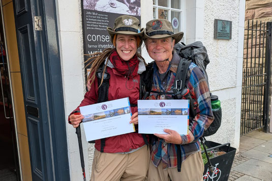 John Muir Way, Schottland, Erfolg, Fernwanderung, Sarah und Rand wandern in Schottland, fernwandern