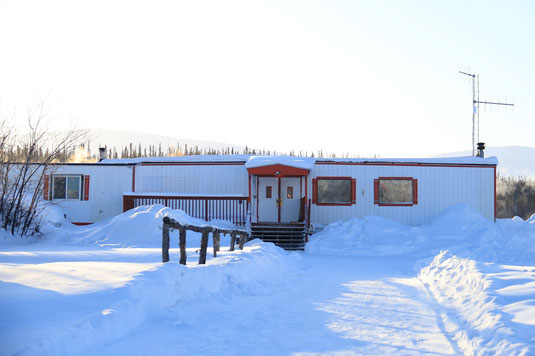 Coldfoot Camp, Alaska, Dalton Highway, Roadtrip, Alaska im Winter, Unterkünfte Dalton Highway, Alaska, Wohncontainer