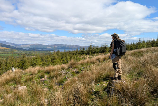 John Muir Way, Fernwanderung Schottland, wandern in Schottland, Sarah Bauer