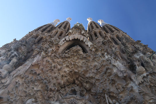 Sagrada Família Barcelona, Spain, architecture Gaudí