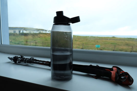 St. Bees trailhead, Coast to Coast Walk, England, Irish Sea, starting point, long-distance hiking