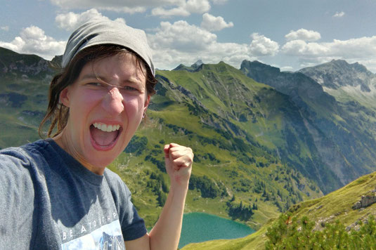 Nebelhorn, Seealpsee, emotions, hiking, Sarah Bauer, Germany