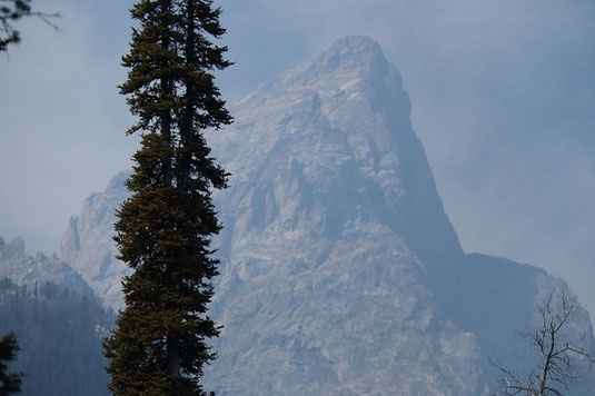 Grand Teton peak, hiking Grand Tetons