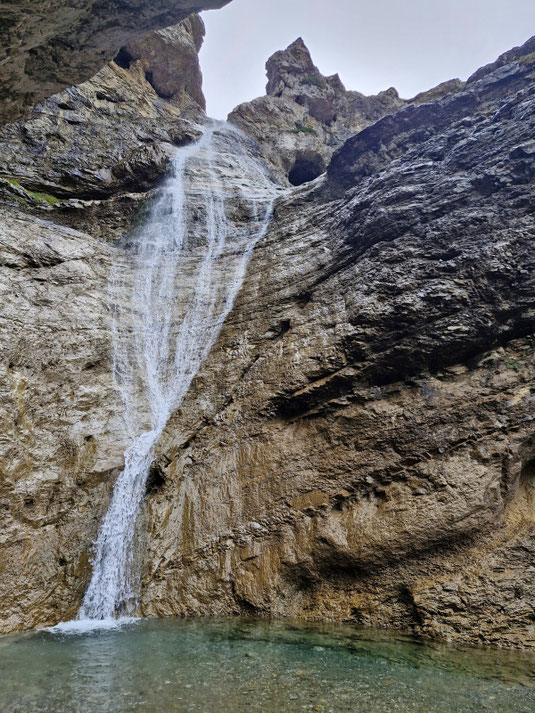 Cascade du Pla d'Aillet (cirque d'Estaubé)