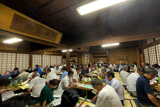 牛嶋神社大祭, 2023年9月15日-16日-17日, 第2回 大神輿連合渡御町代表責任者会