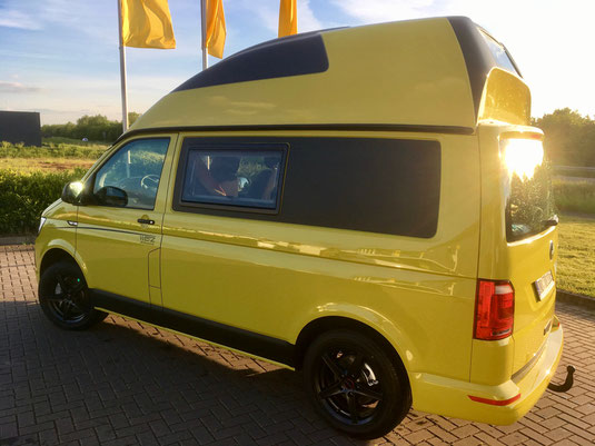 Neuer Camper da. Zum ersten Mal einen ganz neuen Camper bestellt. Schönes Gefühl.