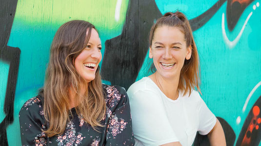 Portrait Team Digitale Balance Maike Engel und Sandra Dorschner
