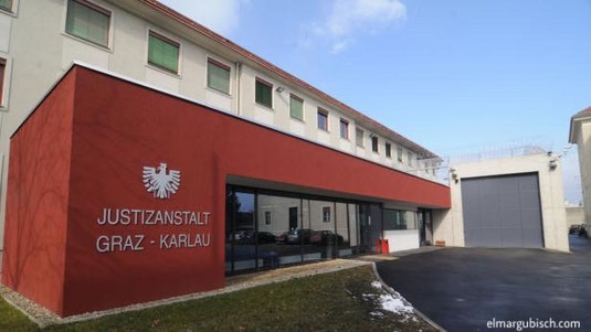 Eingang der Justizanstalt Graz Karlau