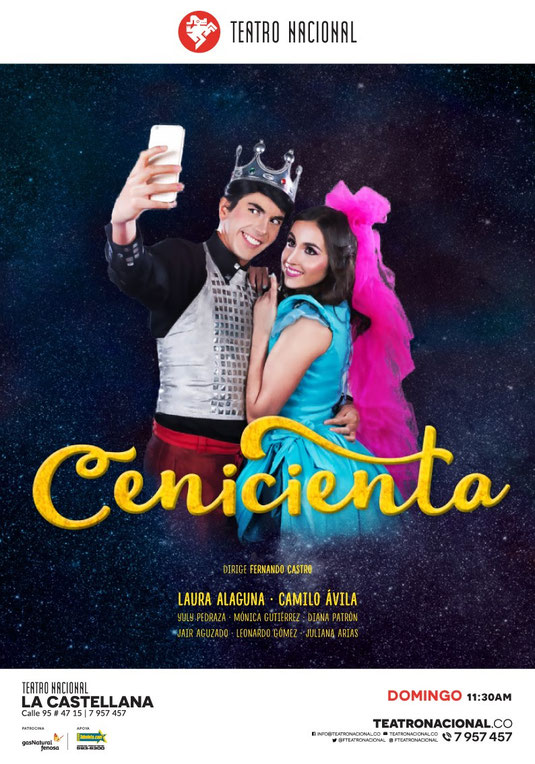 Cenicienta en el Teatro Nacional La Castellana