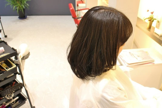 綱島のキュライヘアーで縮毛矯正