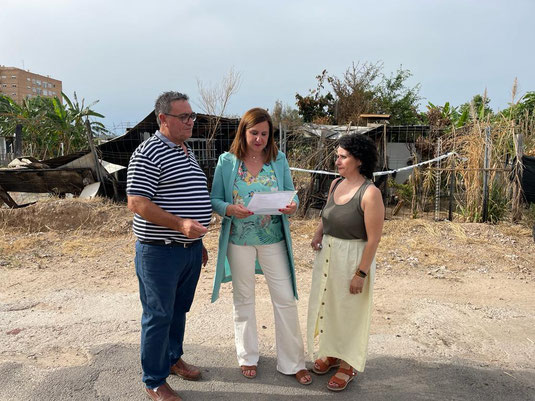 Catalá, con los vecinos de Benimaclet