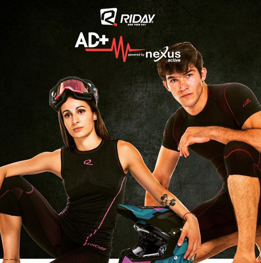 Riday sous-vêtements de sport techniques de haute qualité développés avec la technologie 3D