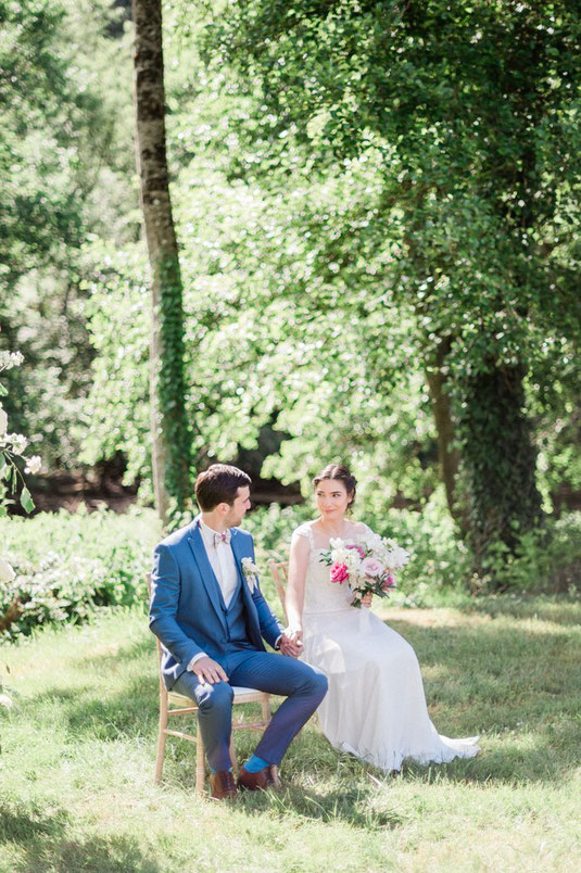 wedding in France ; wedding celebrant - officiant de cérémonie laïque