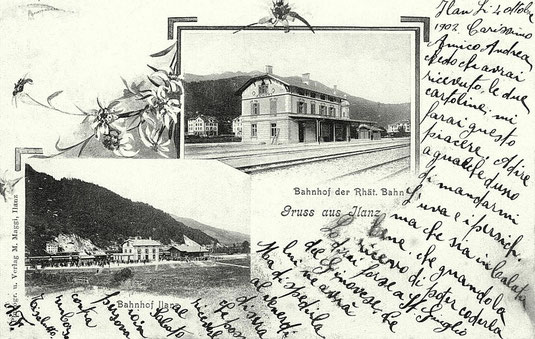 Phot. M. Maggi Ilanz, gestempelt 04.10.1903