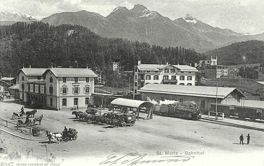 Edition Photoglob Zürich, gestempelt 22. Juli 1906