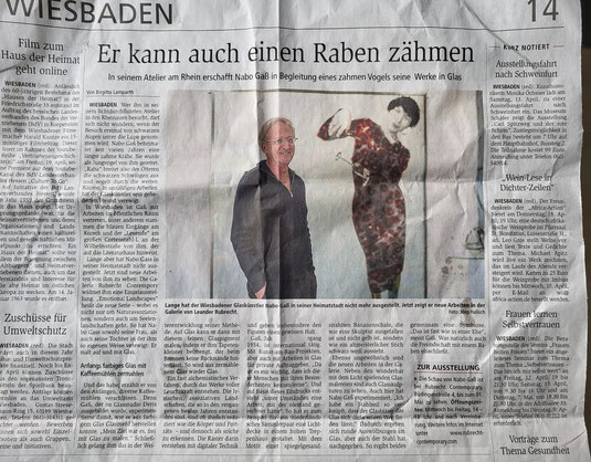 2024, 5. April, WiKurier Nabo Gass in der Galerie Rubrecht, Wiesbaden