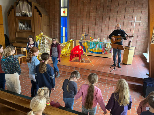 Kinderkirche im Stephanushaus Oberkaufungen