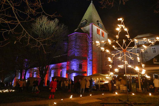 Stiftsweihnacht - abendlicher Weihnachtsmarkt