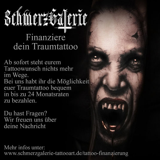 tattoo finanzierung ratenkauf bad oeynhausen schmerzgalerie jens somonsson nrw horror tattoo darkart gothic TV Fernsehen Surreal Darkart