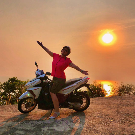 Mit dem Roller die Insel Koh Chang in Thailand erkunden