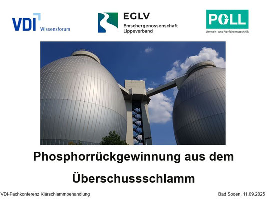 Phosphorrückgewinnung aus dem Überschussschlamm