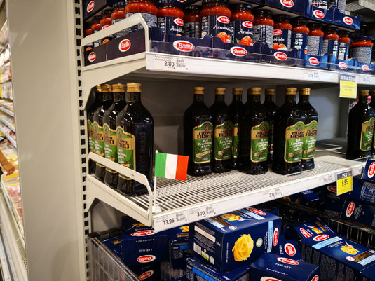 Italienisches Olivenöl bei Coop in Sempach?