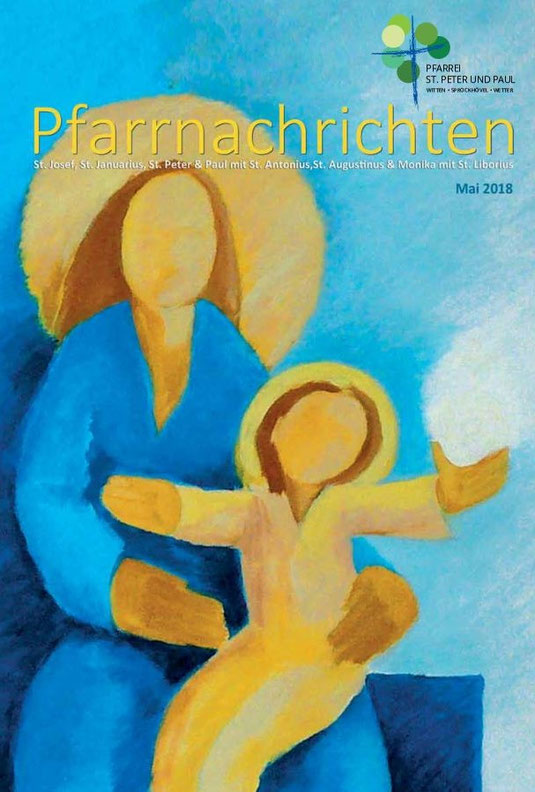 Titelseite der Pfarrnachrichten Mai 2018